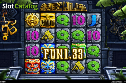 Скрин4. Aztec Wilds слот