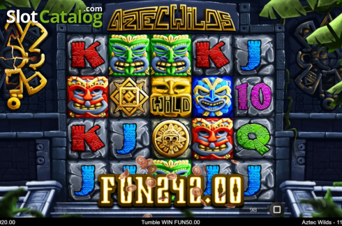 Скрин5. Aztec Wilds слот