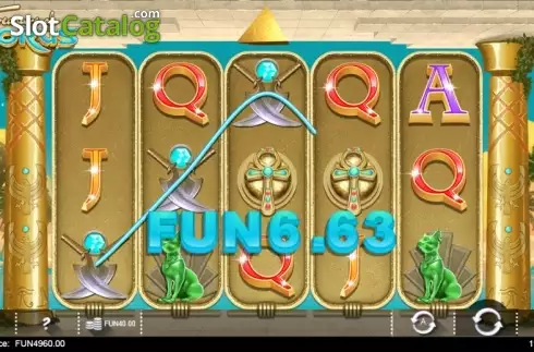 Скрин4. Treasure of Horus слот
