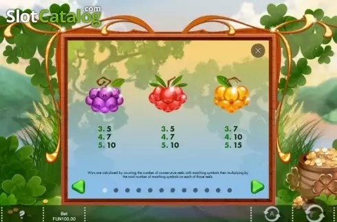 Скрин2. Rainbow Wilds слот