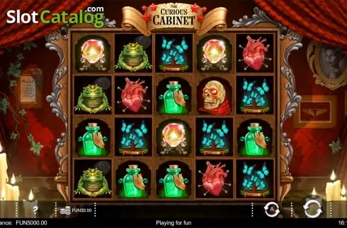 Скрин2. The Curious Cabinet слот