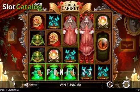 Скрин3. The Curious Cabinet слот