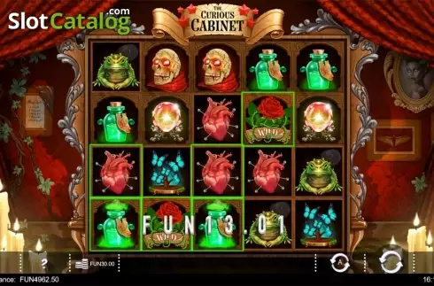 Скрин4. The Curious Cabinet слот