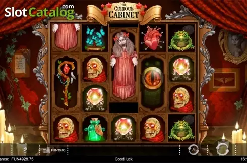Скрин6. The Curious Cabinet слот