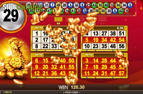 Скрин3. Gold Rooster Lottery слот