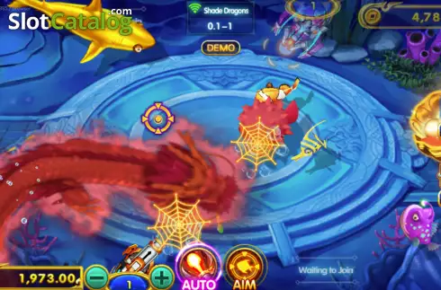 Скрин3. Shade Dragons Fishing слот