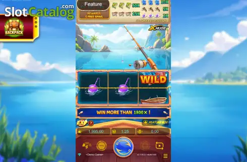 Скрин2. Fishin Fever X-Huge слот