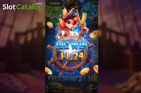 Скрин3. Voyage of Daring Queen X-Lock слот