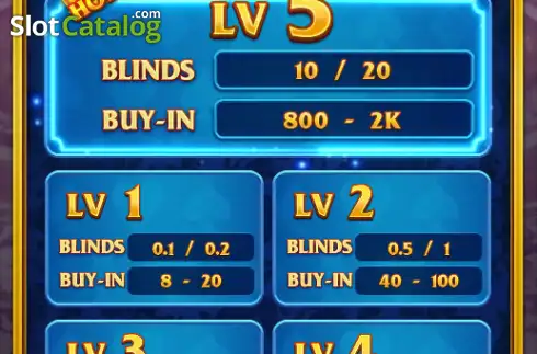 Скрин2. Texas Hold'em (JDB) слот