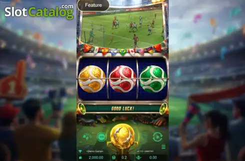 Скрин2. Golden Goal (JDB) слот