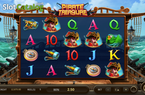 Скрин3. Pirate Treasure (JDB) слот