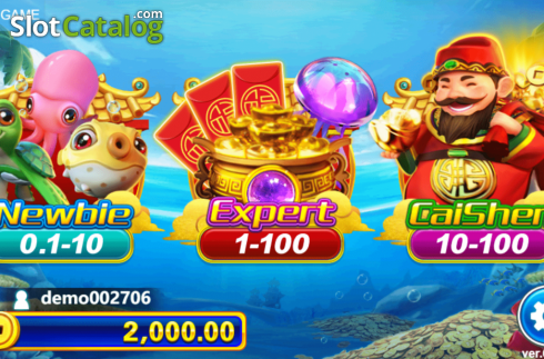 Скрин2. Cai Shen Fishing слот