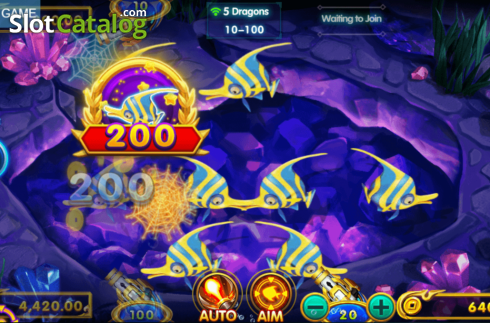 Скрин3. 5 Dragons Fishing слот