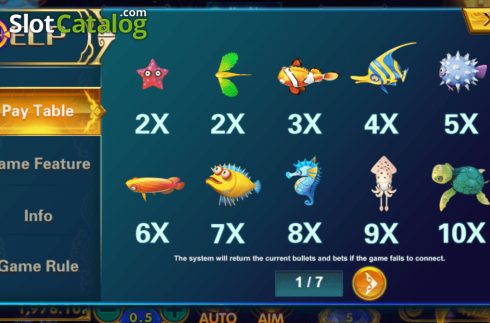 Скрин6. 5 Dragons Fishing слот