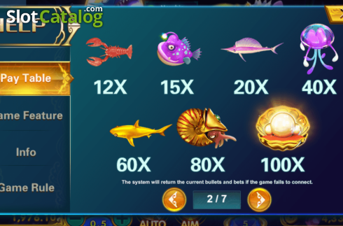 Скрин5. 5 Dragons Fishing слот