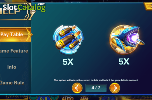 Скрин8. 5 Dragons Fishing слот