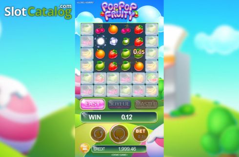 Скрин3. Pop Pop Fruity слот