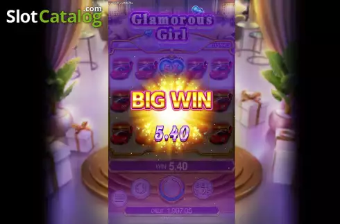 Скрин4. Glamorous Girl слот