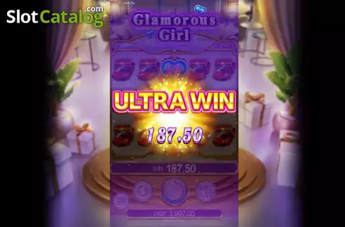 Скрин5. Glamorous Girl слот