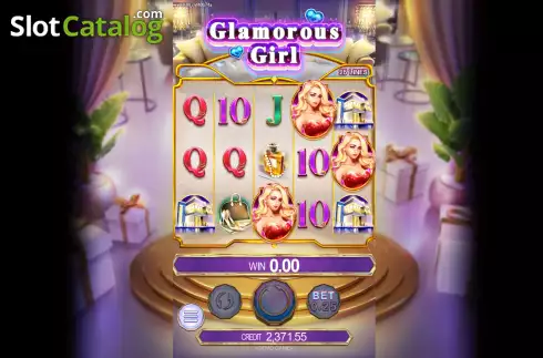 Скрин6. Glamorous Girl слот