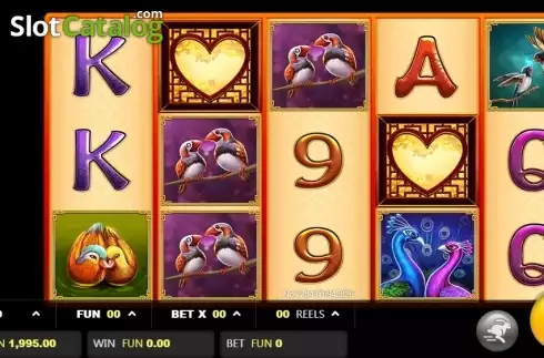 Скрин2. Rooster in Love слот