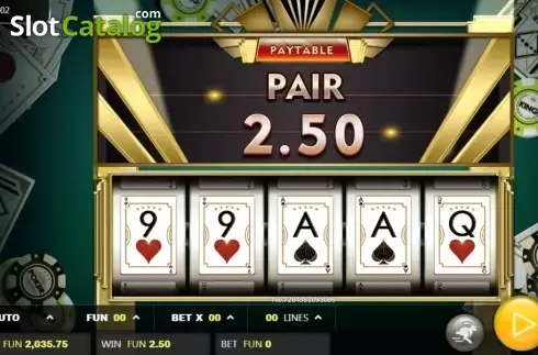 Скрин3. Poker King 1000x Straight Flush слот