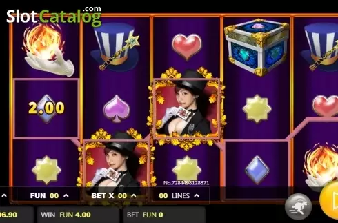 Скрин3. Curvy Magician слот