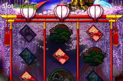 Скрин3. Oiran Dream слот