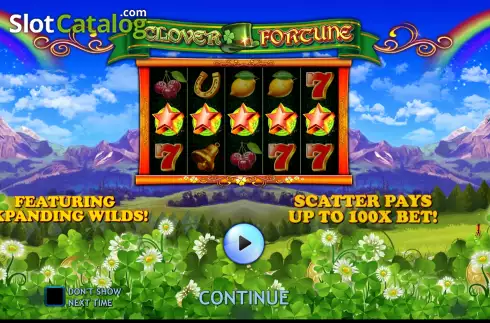 Скрин2. Clover Fortune слот