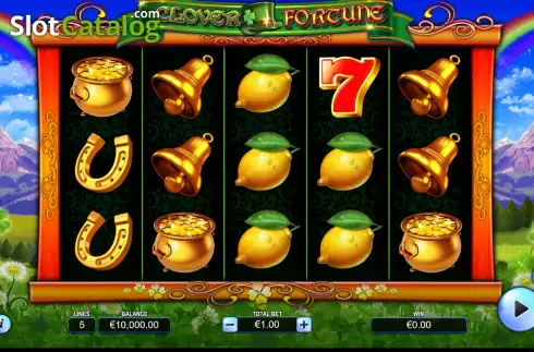 Скрин3. Clover Fortune слот