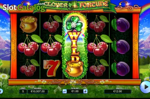 Скрин5. Clover Fortune слот