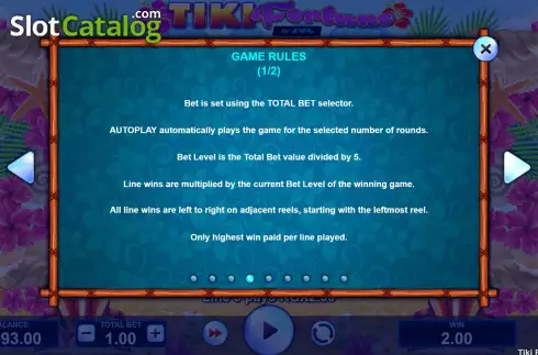 Скрин9. Tiki Fortune (JVL) слот