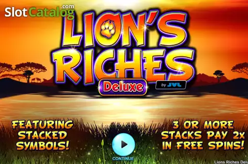 Скрин2. Lions Riches Deluxe слот