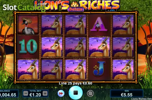 Скрин5. Lions Riches Deluxe слот
