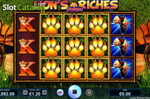 Скрин8. Lions Riches Deluxe слот