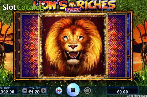 Скрин9. Lions Riches Deluxe слот