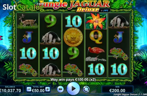 Скрин4. Jungle Jaguar Deluxe слот
