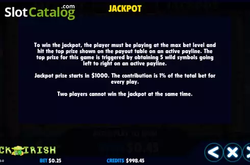 Скрин8. Lucky of the Irish слот