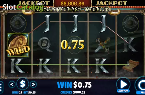 Скрин3. Dragons Gold (Jackpot Software) слот