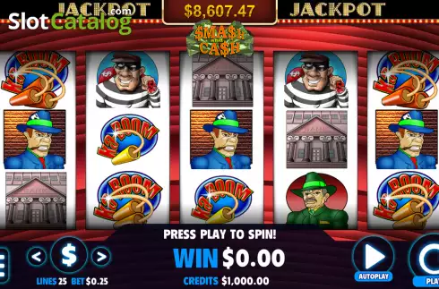 Скрин2. Smash Cash (Jackpot Software) слот