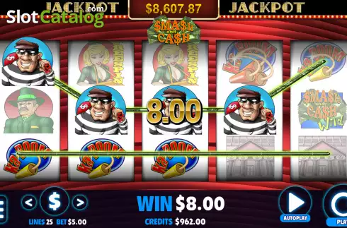Скрин4. Smash Cash (Jackpot Software) слот
