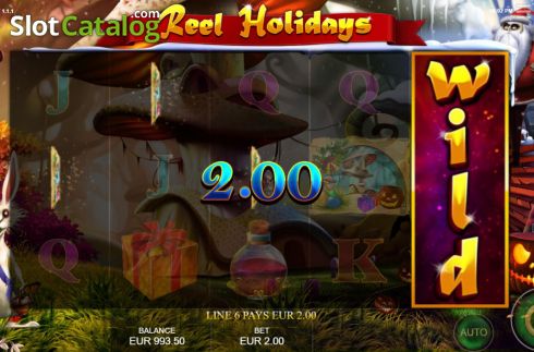 Скрин7. Reel Holidays слот