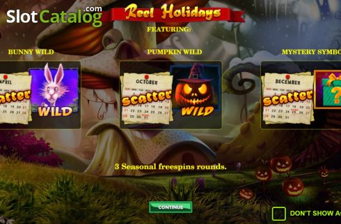 Скрин2. Reel Holidays слот