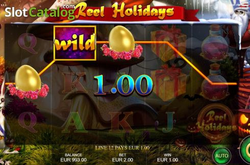 Скрин4. Reel Holidays слот