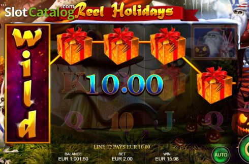 Скрин5. Reel Holidays слот
