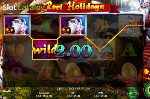 Скрин6. Reel Holidays слот