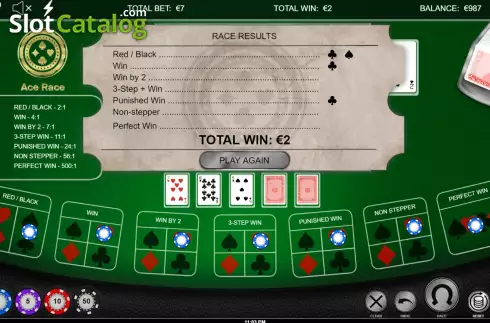 Скрин6. Ace Race (Jade Rabbit Studios) слот