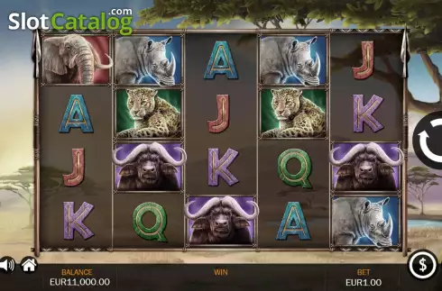 Скрин3. Savanna Roar слот