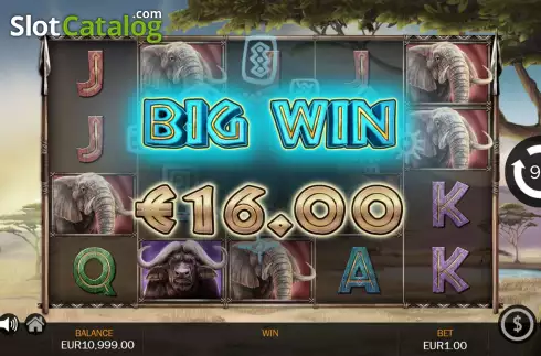 Скрин4. Savanna Roar слот