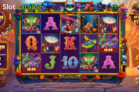 Скрин2. Muertos Fortune слот